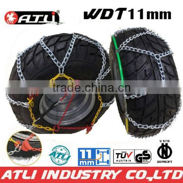 DCAM design ladder type round straight link TPR truck snow chain