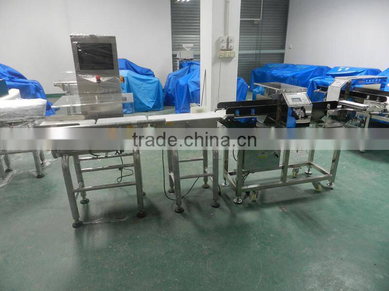 CWM-220 Rehoo auto weight sorting machine food industrial conveyor machine weighing scale checkweigher