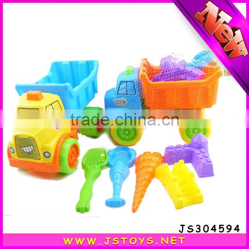 plastic sand beach toys set for kids