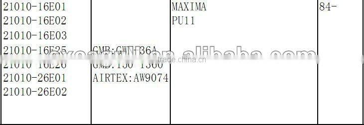 high quality 21010-16E01 auto water pump