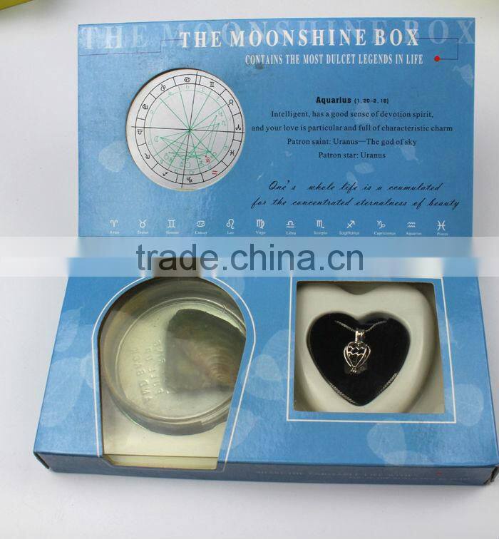 (January) Aquarius wish pearl gift(English version)