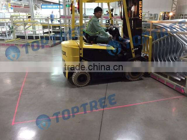 GM TOYOTA NICHIYU Supplier 6w Blue LED Spot forlift Light 10-110v DC Safety Forklift Warning Light