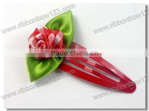 baby scrunchy flower hair bows