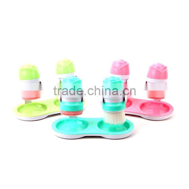 Alibaba best sell women promotion PVC and PU makeup cosmetic bag