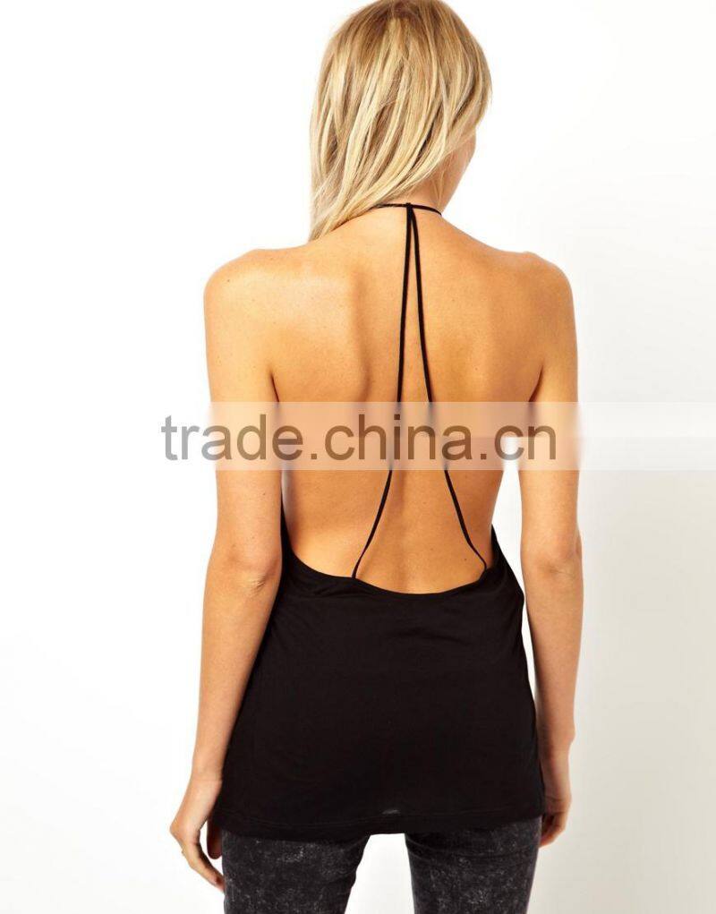 sexy backless blouse funny blouse