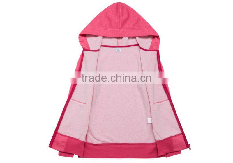 manufacturer direct sale custom full zip polar fleece hoodies for women