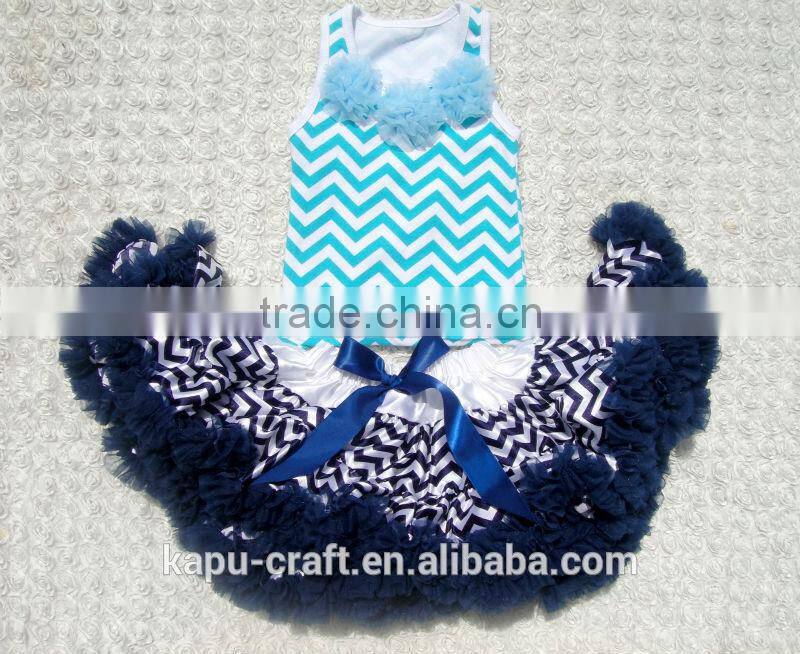 2015wholesale chevron tops ,crochet top tutu lined,crochet tutu tops