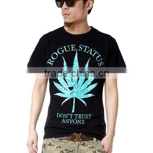 2016 china manufacturer custom men black tshirts bulk