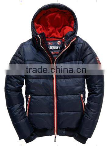 mens customized winter down jacket coats 2016 man jacket(LU1205)