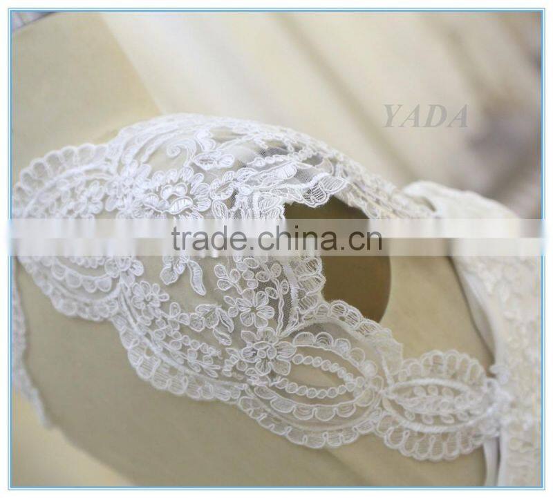 Backless Embroidery Lace Sweetheart Wedding Dress Bridal