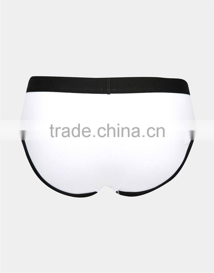 HOYUGO 3 Pack Men Briefs Thong With Contrast Trim