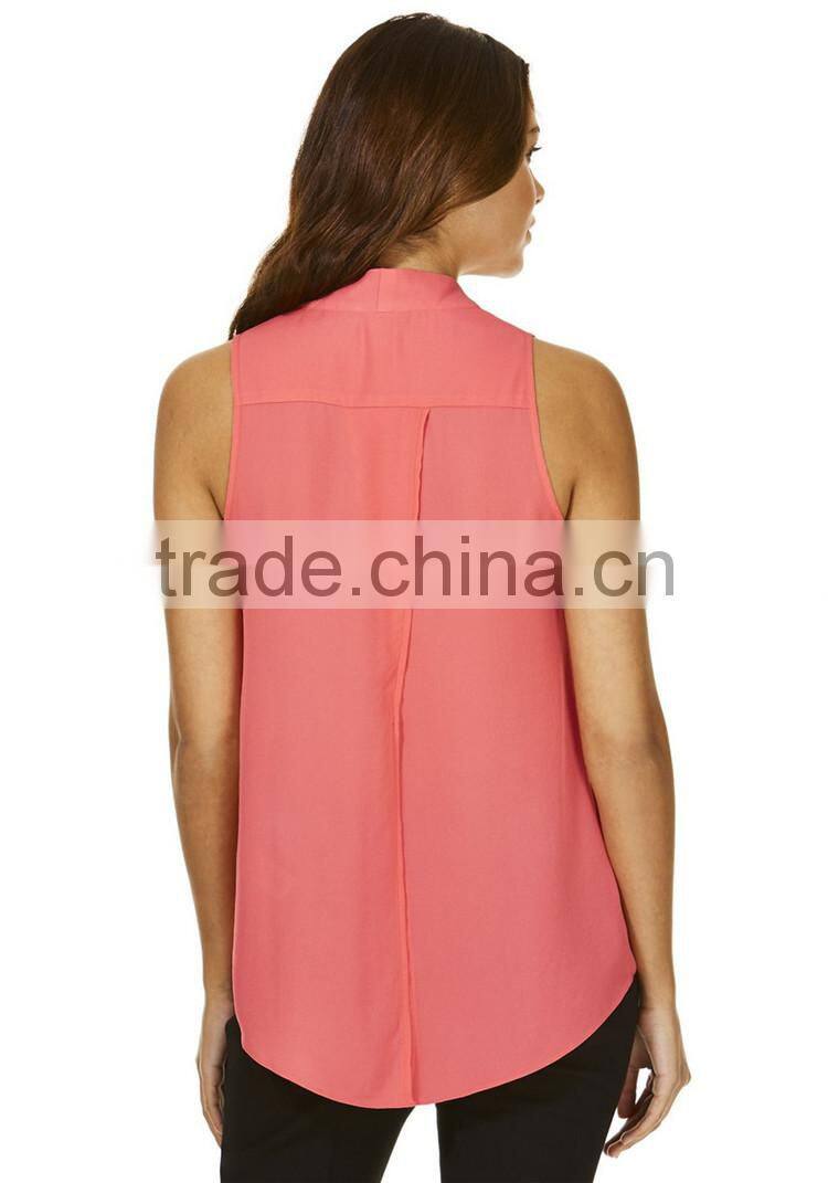 Women Sports Sleeveless Split Back tank top for women
