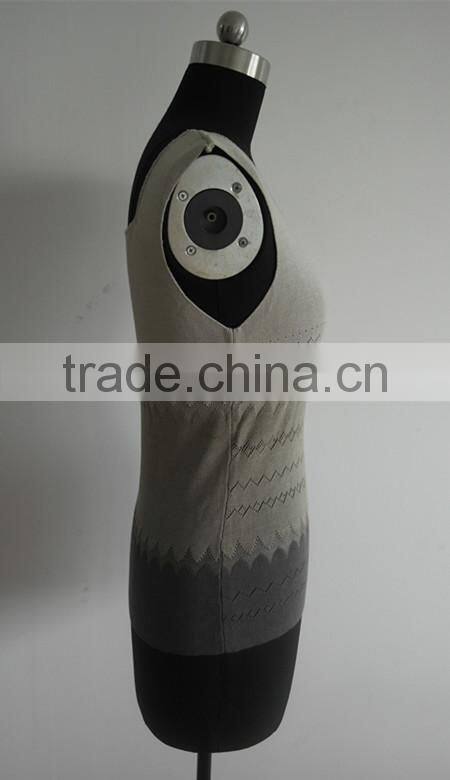 Fashion ladies fancy knit sweater vest