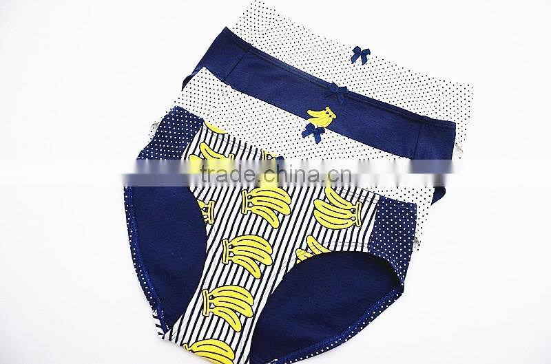 Sexy lace young girl cute panties lady cotton pink underwear E9