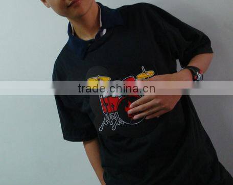 2013 Newest Style Fashionable Playable Electronic Drum Kit T Shirt