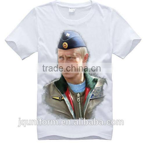 Exceptional quality human figure printed custom full print t shirt