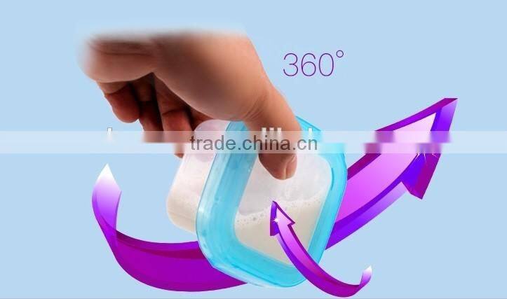 baby food container baby blocks freezer storage containers