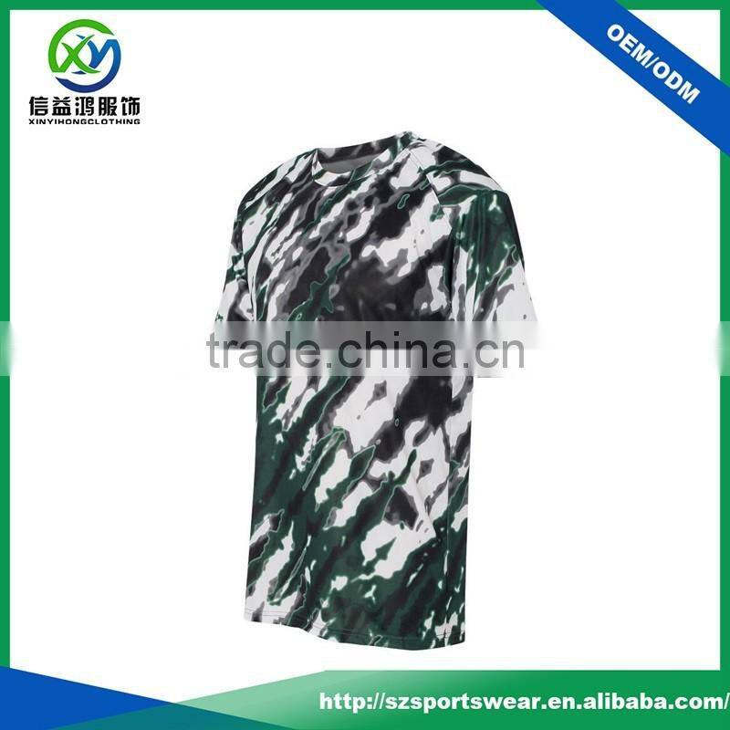 OEM graffiti printing plus size sport polyester sublimation men t shirt