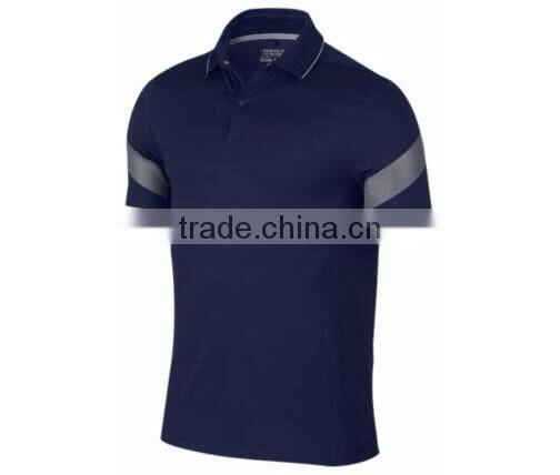 2016 Custom Dry Fit Design Color Combination Short Sleeve Polo T shirt Men's