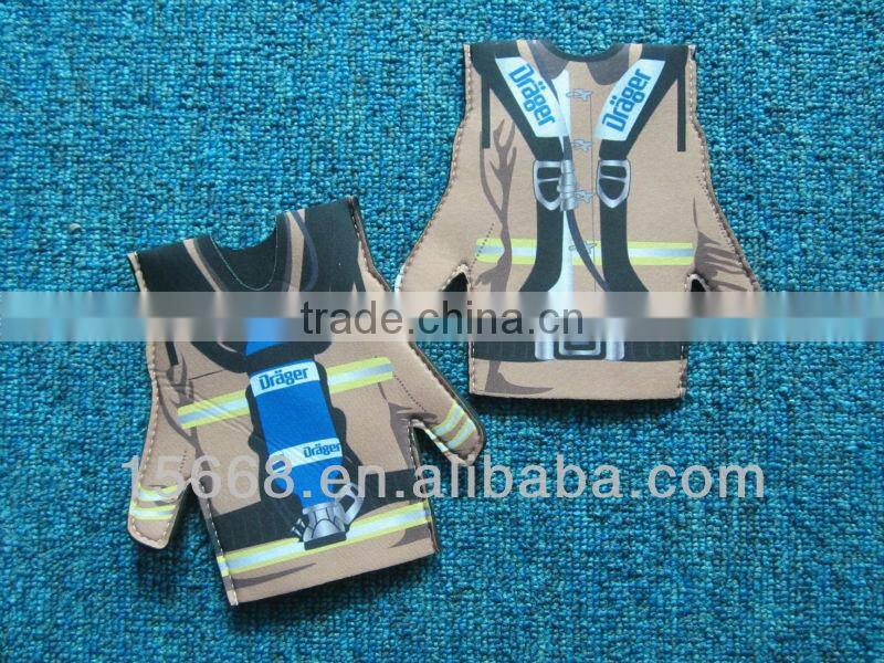 GR-B0053 hot sale t-shirt shape neoprene stubby holder