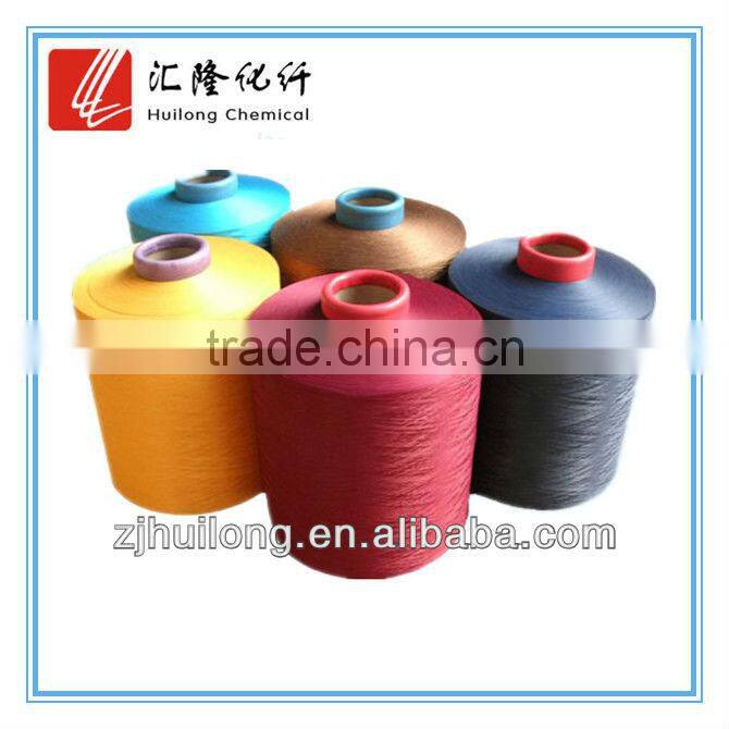 Dope Dyed DTY Polyester Yarn Stock Lot Yarn