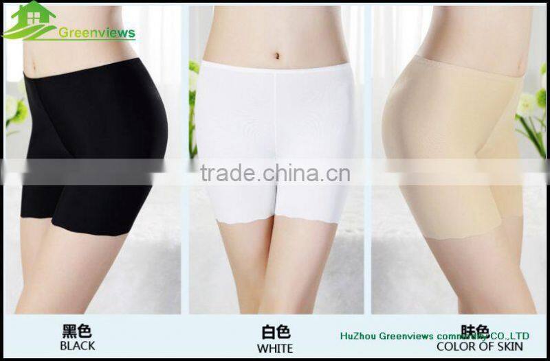 Women sexy control boyshort showing women panties high waist spandex polyester body shaper for fat women underwear