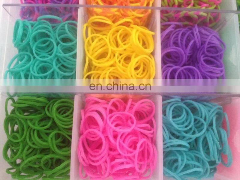 Plastic Organizer Case Rubber Bands Kit