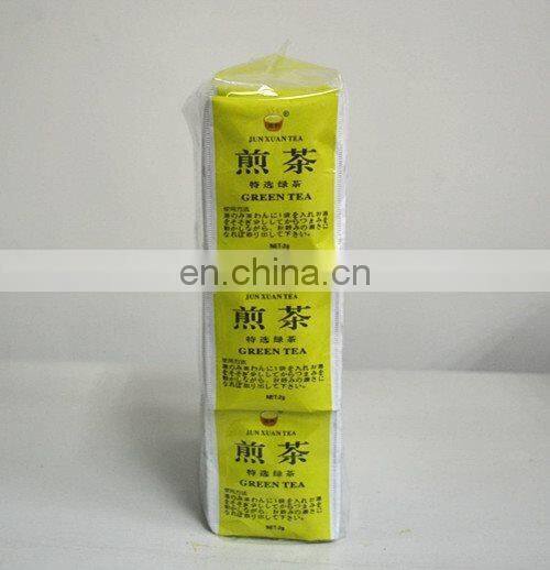 200g /Bag Japanese style organic brown rice green tea sencha brown rice teabaging bag