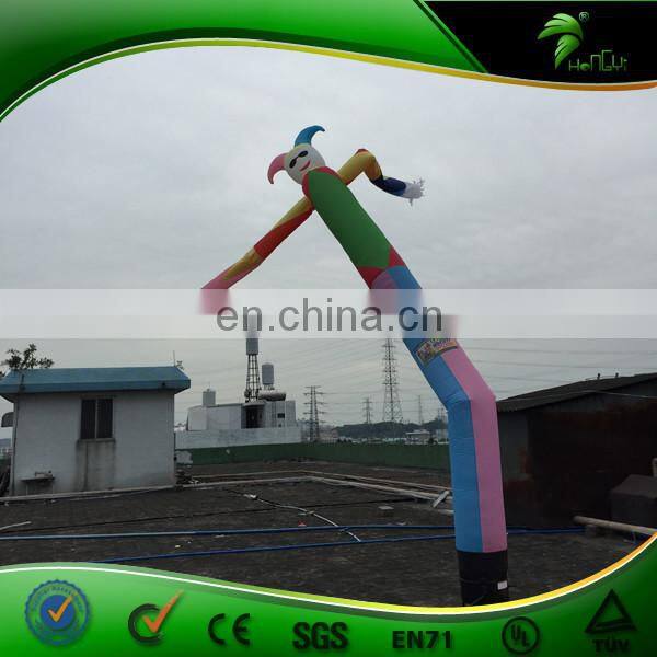 Clown Shape Inflatable Air Dancer ,Inflatabel Single Tube Sky Dancer Man For Promotion
