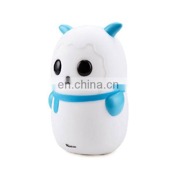 Glovion panda shape led lamp cute bedroom lamp wireless table lamps