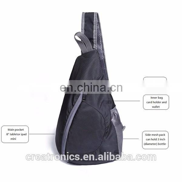 Unisex Shoulder Chest Crossbody Sling Bag Pack Backpack Mini Small Travel Sling Bags Cross Shoulder Bag