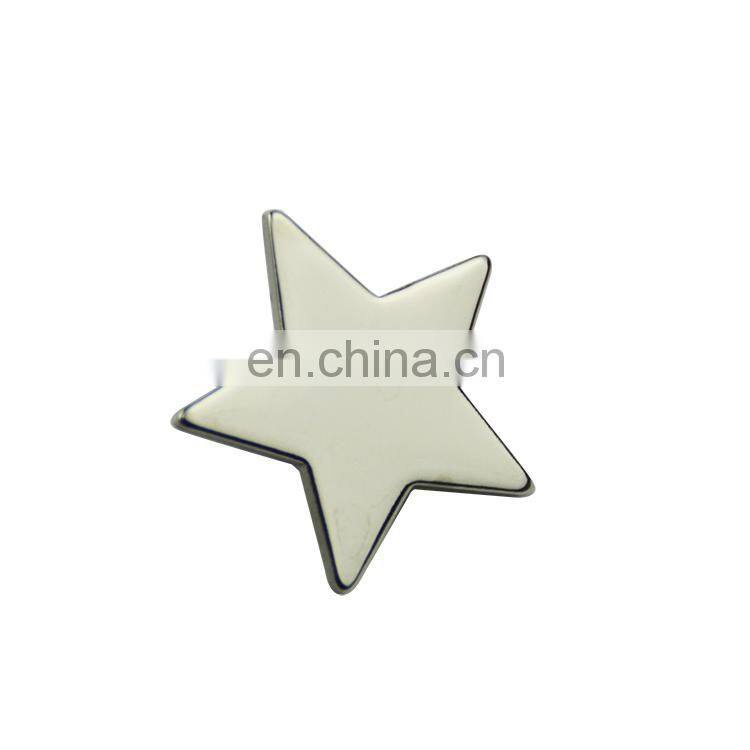 custom die struck soft enamel badge pin name badge