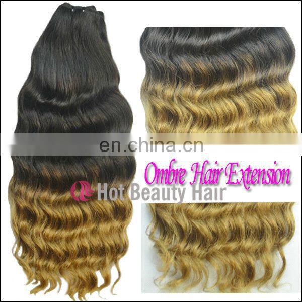 ombre remy tape hair extension still can be dyed to other color and do other styles