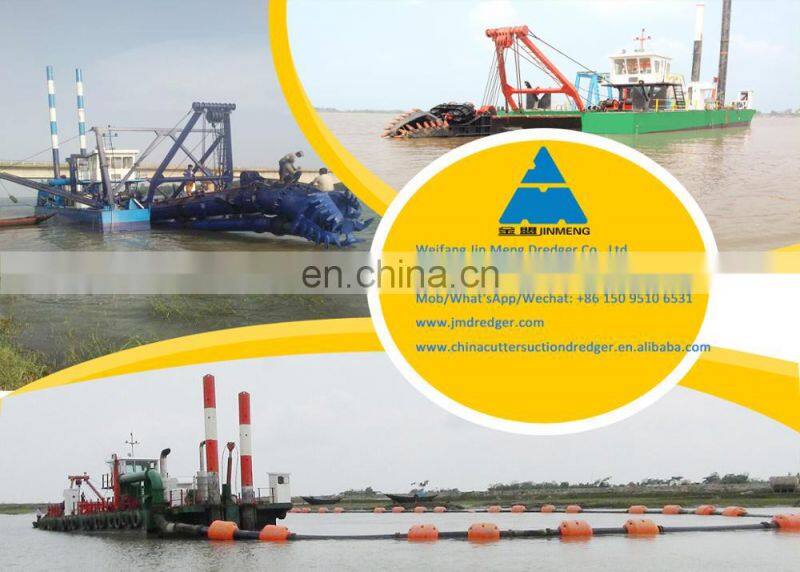 14 inch China Small river sand cutter suction dredger vessel for sale for sand dredging