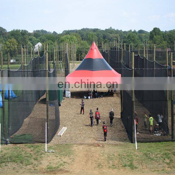 HDPE plastic paintbll field fence