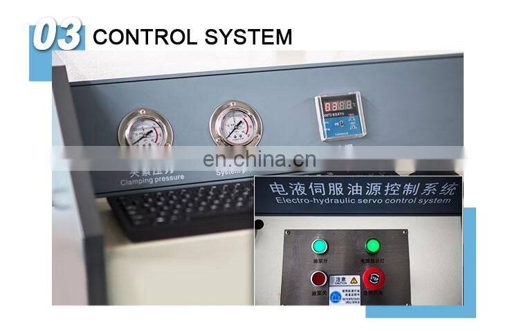 100 tons steel bar tensile strength testing machine servo hydraulic universal testing machine