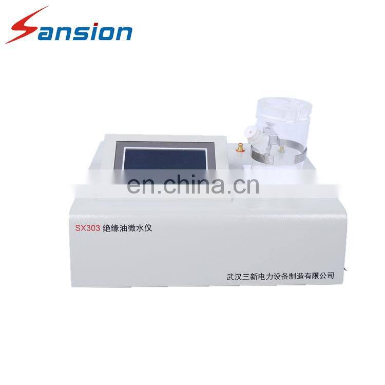 Automatic Moisture Analyzer Transformer Oil Dew Point Meter