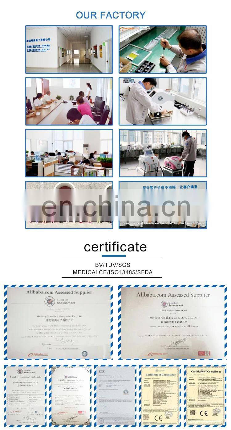 2020 hair removal machine diode laser hope laser Permanent Diode 808 nm Hair Removing Manufacture