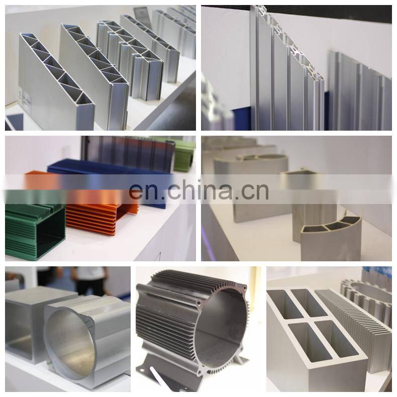 Customized Anodized Aluminium Extruded Profiles Sliding Windows Track / Rail