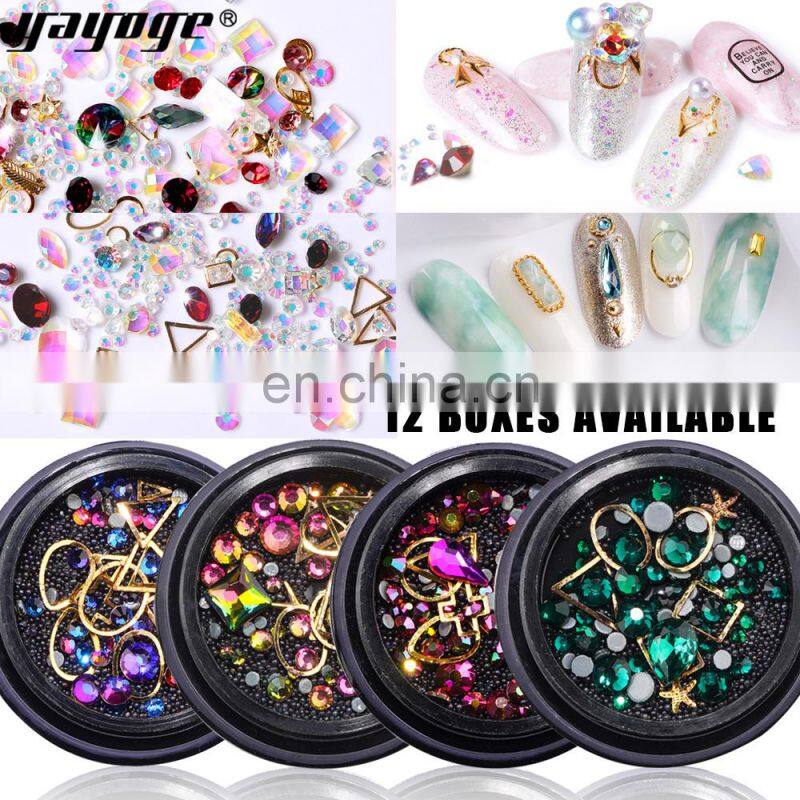 2019 Newest Trend 3D For Nail Rhinestone Art decoration nail salon professional in stock