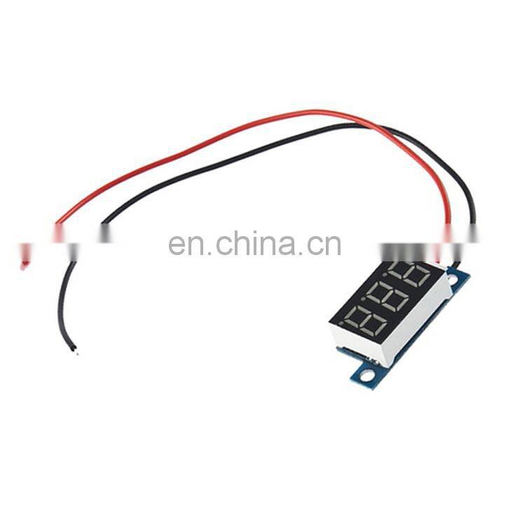 Super Mini Digital Voltmeter DC 3.3V-17V Mini Voltmeter Digital DC