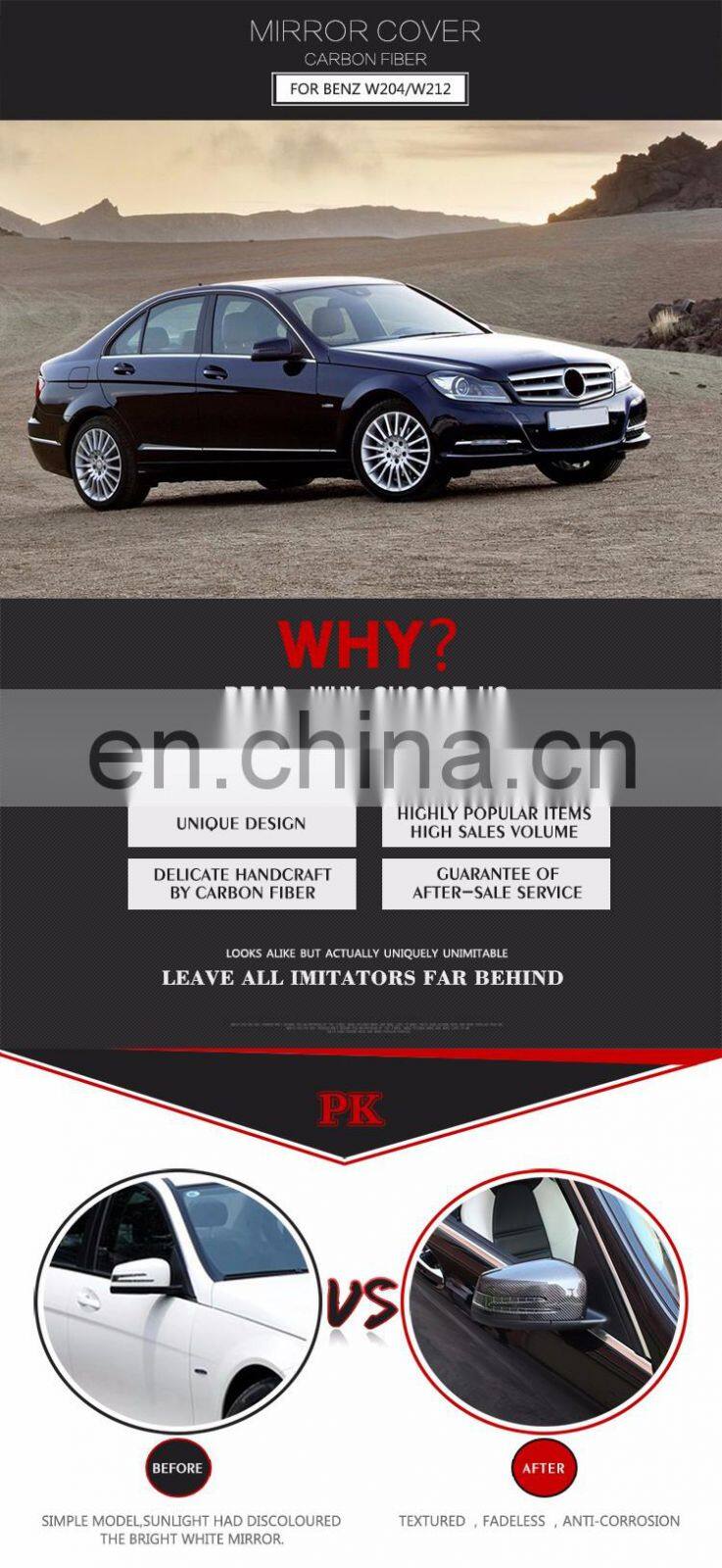 Car Carbon Door Mirror For Mercedes w218 w221 W176