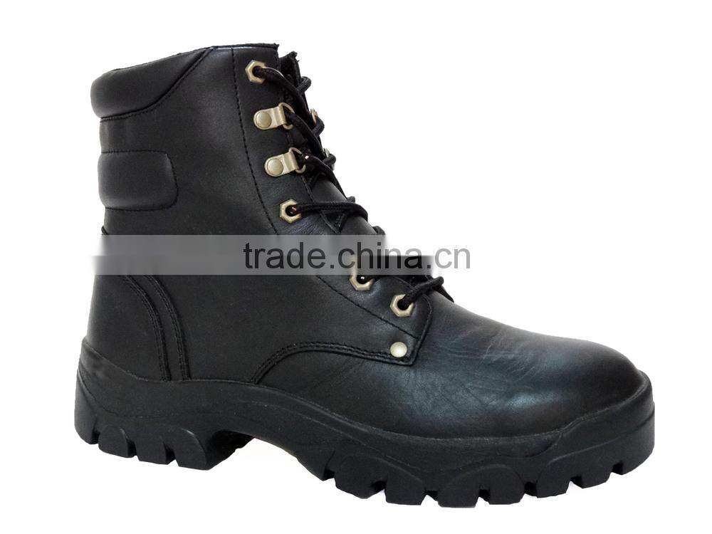 Black Colour Ankle Safety Boots