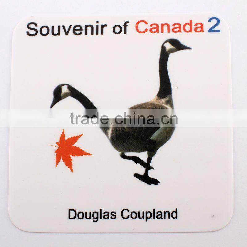 Souvenir plastic mat