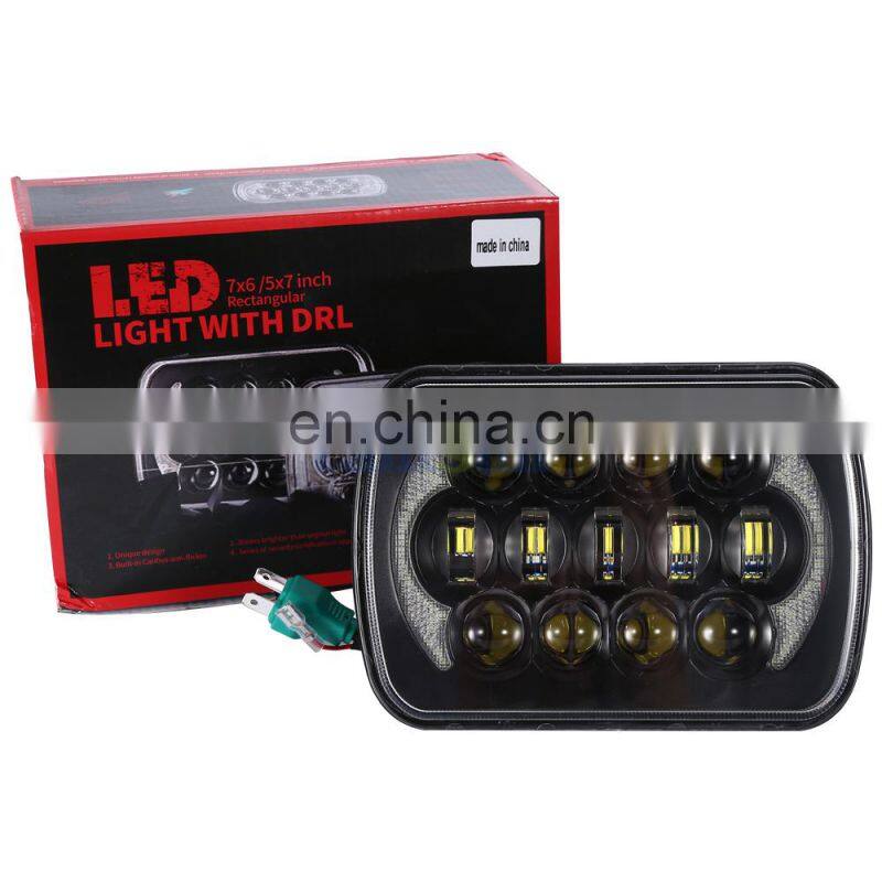 Lantsun 85W 5X7'' LED Replacement for Sealed Beam with DRL(led6485