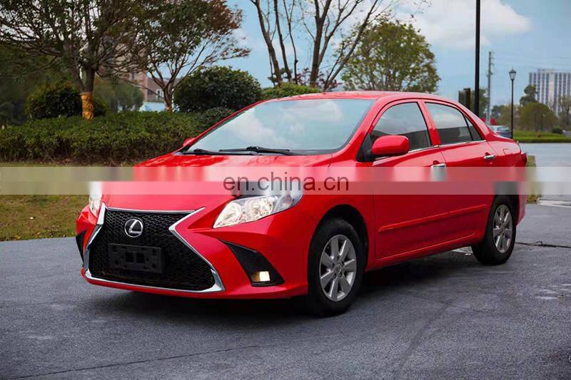 Runde High Quality Bumper For 07-13 Toyota Corolla Upgrade Lexus LS Front Bumper Body kits