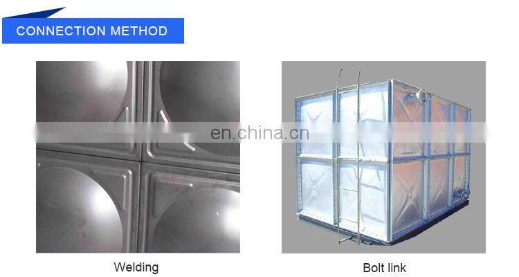 1 cubic meter firefighting hot dip galvanized modular water tank price