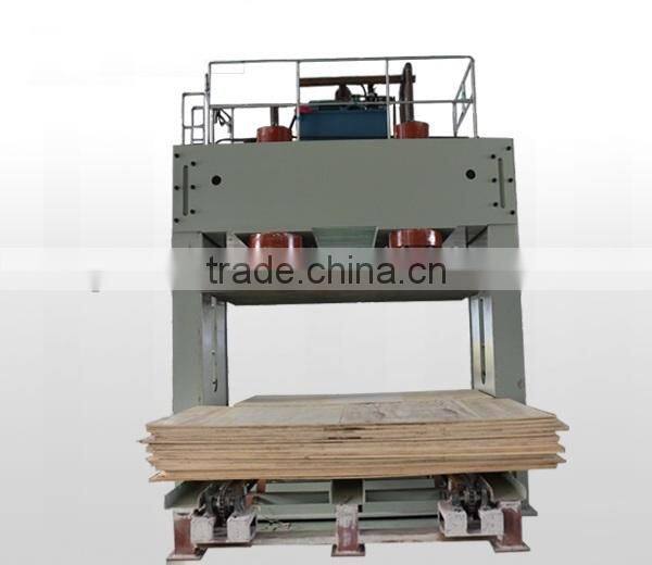 plywood pre press macine/cold press machine/plywood machine BY814*8/400 ton