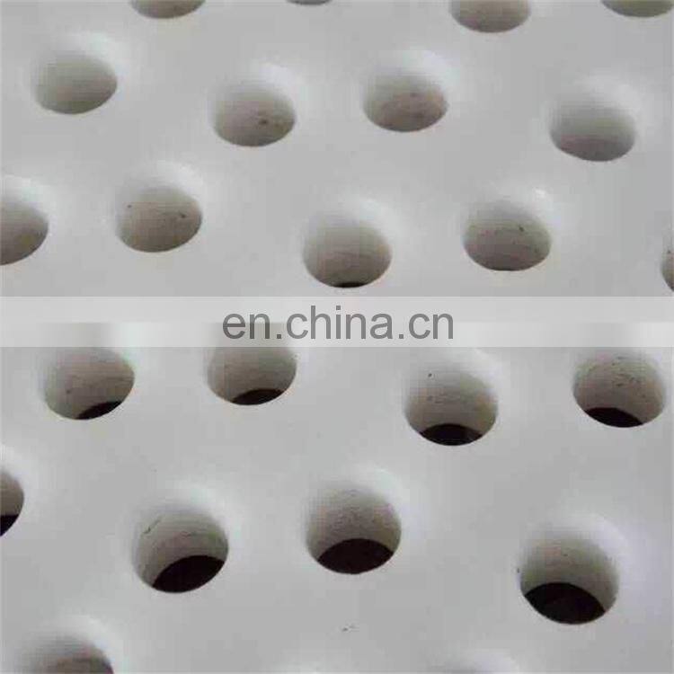 round hole anti-corrosion plastic polyethylene PE UPE UHMWPE plate/sheet/board with holes