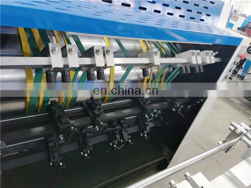 BG1200A Fully Automatic electronics cosmetics carton box Paperboard U V slot groove cutting Machine